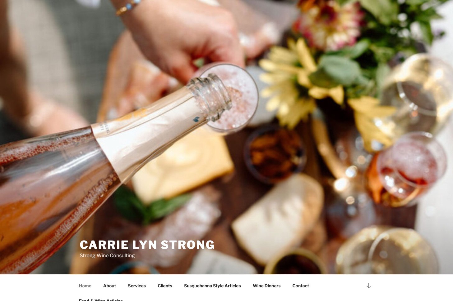 Carrie Lyn Strong — site screenshot